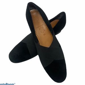 PREVATA of Italy Closed Toe Black Slip On Shoes 8